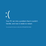 blue screen