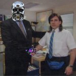 Terminator Office Handshake