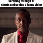 I usually instantly keep scrolling when I spot one of those | Scrolling through YT shorts and seeing a funny video; Title is “don’t check the sound” | image tagged in gifs,youtube,annoying,youtube shorts,memes | made w/ Imgflip video-to-gif maker