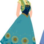 Anna in her Spring Dress