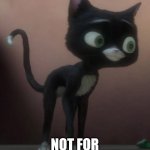 Not For Bein The House | NOT FOR BEIN THE HOUSE | image tagged in mittens,disney,cat | made w/ Imgflip meme maker