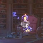 Wolfy Sleeping GIF Template