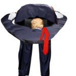 Head up ass (Trump) png transparent