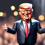 Trump giving nonsensical Happy Talk. He'll change his mind tom'w