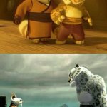Shifu vs Tai Lung