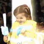 POwer UP kid GIF Template