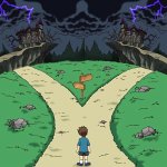 Dramatic Crossroads both bac
