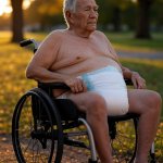 Earl Elderly old man MAGAt wheelchair Depends Republican Trump