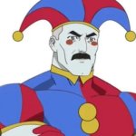 Pomni-Man meme