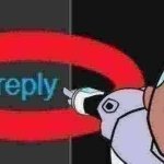 use the reply button bro