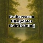 HR training update