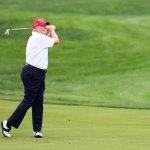 Trump Golfing