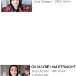 I'm not straight ok maybe I am straight