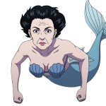 cranky mermaid