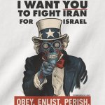 jews want non-jews to die for israel