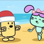 Wubbzy & Daizy's summer spirit in the nude