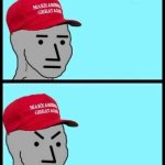 maga npc feedback loop meme