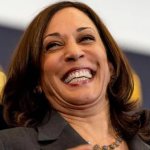 Kamala Harris laughing
