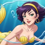 mermaid faye valentine