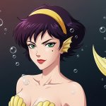 mermaid faye valentine