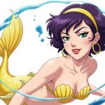 mermaid faye valentine