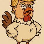 TACO man Trump Trump Always Chickens Out!