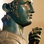 Brainless Bronze Statue template