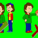 Real Caillou is ungrounded?