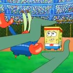 Look at him, Square