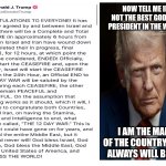 G.O.A.T Trump! meme