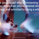 Aren't I right tho? | Mfs going to jail after commenting that they threw their phone, deleted tiktok, got therapy, and admitted to being a wife beater. | image tagged in gifs,dracula,hotel | made w/ Imgflip video-to-gif maker