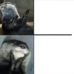 Steve the Otter template