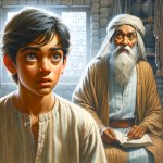 but the boy Samuel was afraid of telling the vision to Eli.