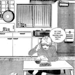 Denji eating makima