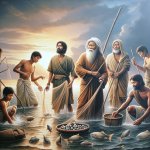 disciples fishing with nets