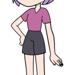 Amity Blight (in her Film Outfit)