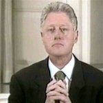 clinton prays