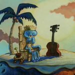 King Squidward meme
