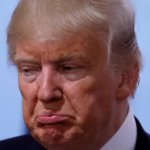trump sad