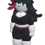 Claire 8.0 facing left