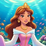 The Brunette Pretty Princess