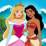 Two Super Hot Princesses