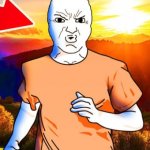 Running wojak