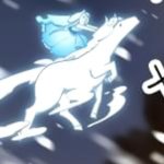 dashing through the snowstorm unbothered
