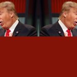 Trump Double Dumb Tongue