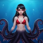 yor forger as a sea witch