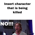 luke says no to who meme