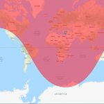 Countries within range of Israel's nukes (Jericho III