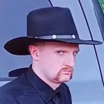 Disappointed cowboy