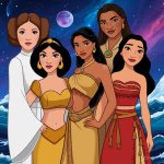 Leia and Friends